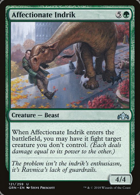 Affectionate Indrik [Guilds of Ravnica] | Gaming Infinity