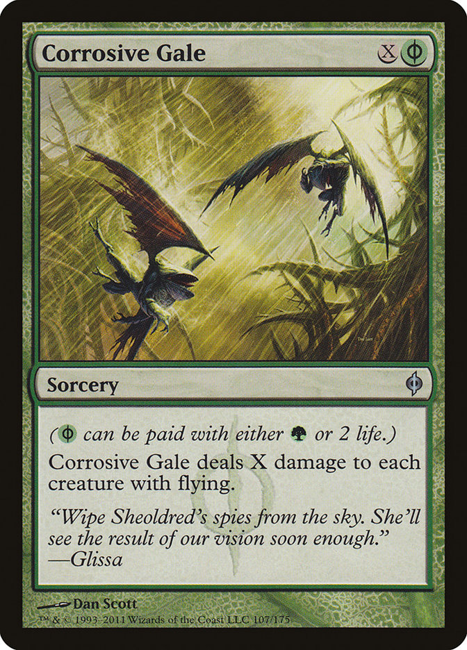 Corrosive Gale [New Phyrexia] | Gaming Infinity