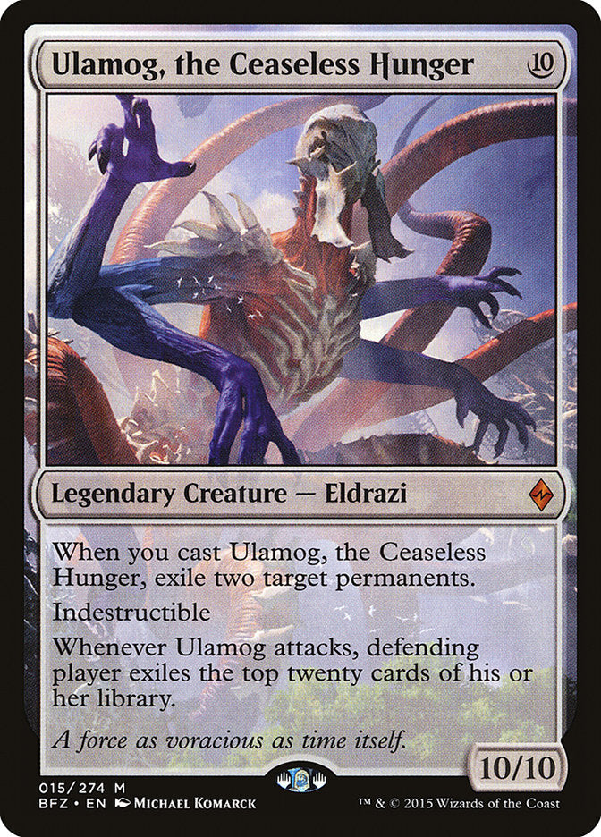 Ulamog, the Ceaseless Hunger [Battle for Zendikar] | Gaming Infinity