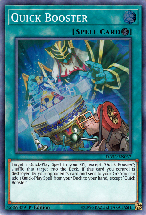 Quick Booster [DASA-EN057] Super Rare | Gaming Infinity