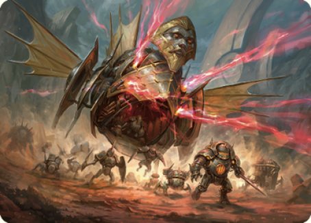 Liberator, Urza's Battlethopter Art Card [The Brothers' War Art Series] | Gaming Infinity