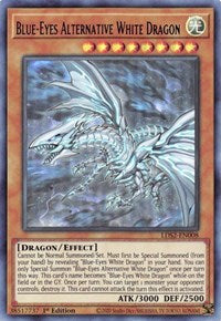 Blue-Eyes Alternative White Dragon (Purple) [LDS2-EN008] Ultra Rare | Gaming Infinity