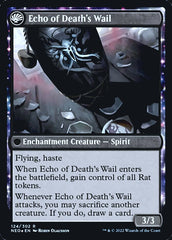 Tribute to Horobi // Echo of Death's Wail [Kamigawa: Neon Dynasty Prerelease Promos] | Gaming Infinity