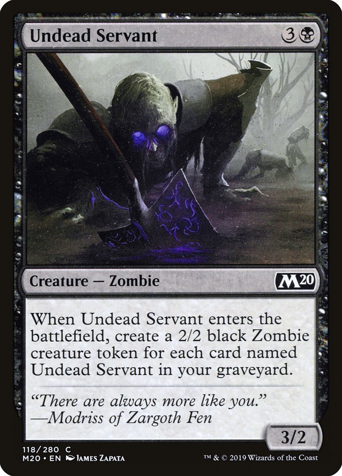 Undead Servant [Core Set 2020] | Gaming Infinity