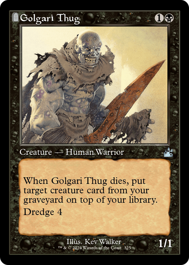 Golgari Thug (Retro Frame) [Ravnica Remastered] | Gaming Infinity