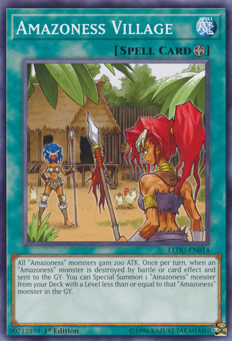 Amazoness Village [LEDU-EN014] Common | Gaming Infinity