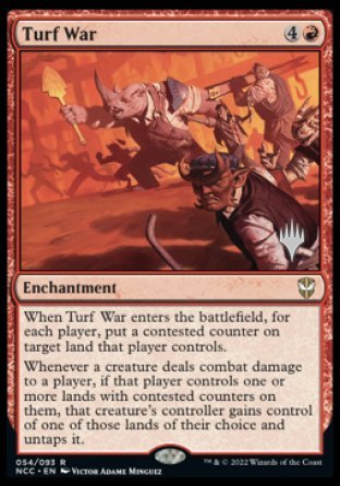 Turf War (Promo Pack) [Streets of New Capenna Commander Promos] | Gaming Infinity