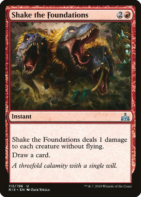 Shake the Foundations [Rivals of Ixalan] | Gaming Infinity