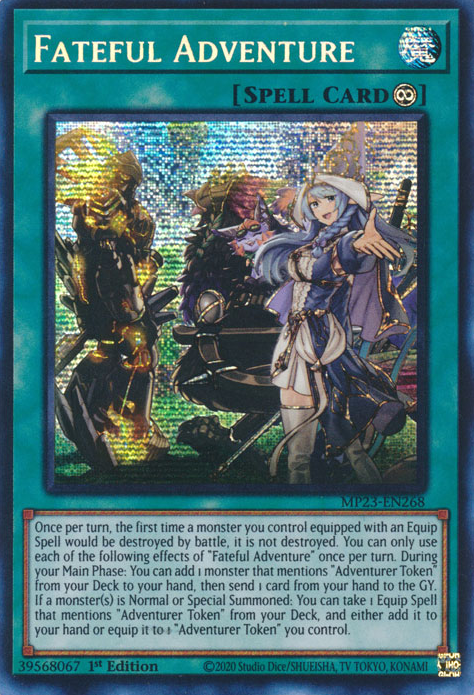 Fateful Adventure [MP23-EN268] Prismatic Secret Rare | Gaming Infinity