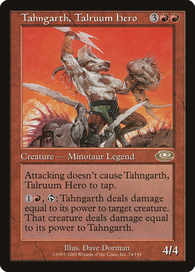 Tahngarth, Talruum Hero (Dave Dorman) [Planeshift] | Gaming Infinity