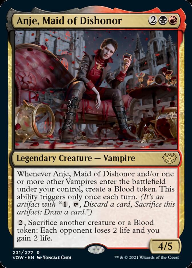 Anje, Maid of Dishonor [Innistrad: Crimson Vow] | Gaming Infinity