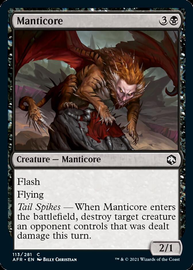 Manticore [Dungeons & Dragons: Adventures in the Forgotten Realms] | Gaming Infinity