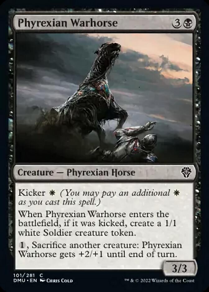 Phyrexian Warhorse [Dominaria United] | Gaming Infinity