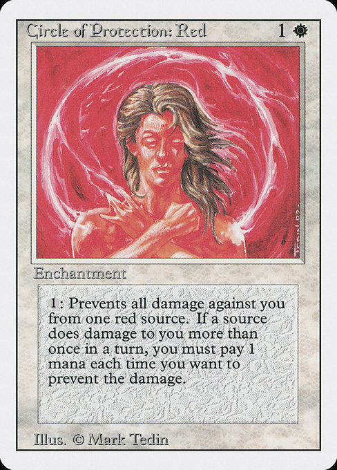 Circle of Protection: Red [Revised Edition] | Gaming Infinity