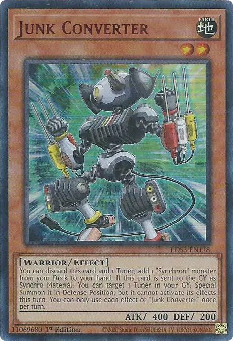 Junk Converter (Red) [LDS3-EN118] Ultra Rare | Gaming Infinity