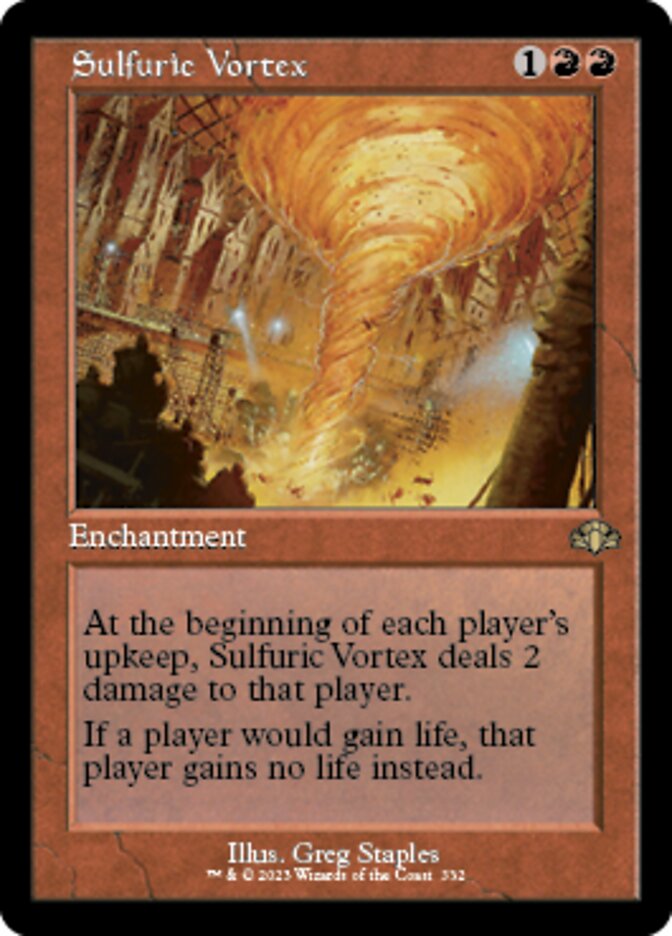 Sulfuric Vortex (Retro) [Dominaria Remastered] | Gaming Infinity