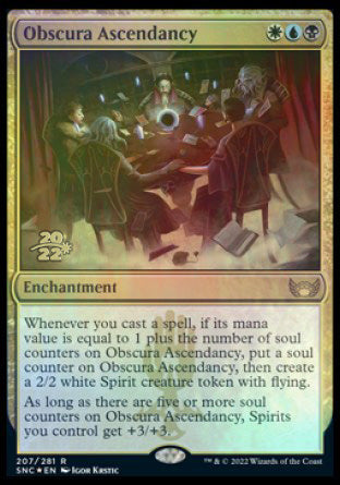 Obscura Ascendancy [Streets of New Capenna Prerelease Promos] | Gaming Infinity
