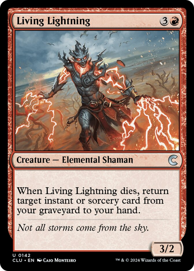 Living Lightning [Ravnica: Clue Edition] | Gaming Infinity