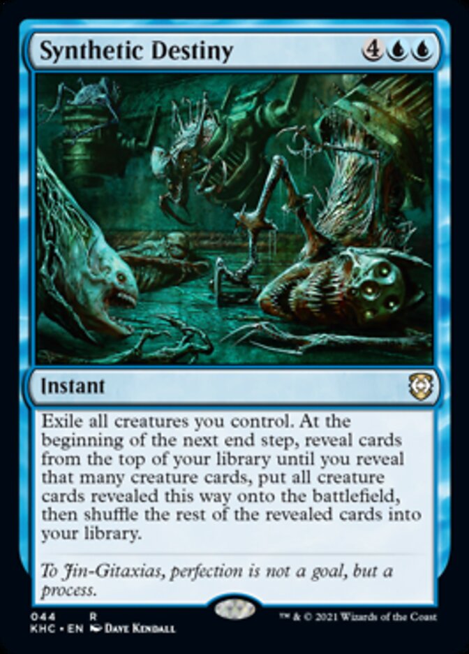 Synthetic Destiny [Kaldheim Commander] | Gaming Infinity