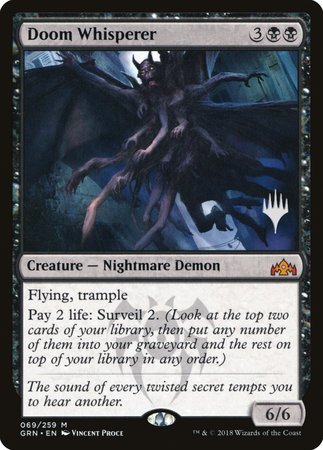 Doom Whisperer [Guilds of Ravnica Promos] | Gaming Infinity