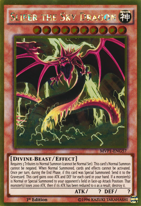 Slifer the Sky Dragon [MVP1-ENG57] Gold Rare | Gaming Infinity