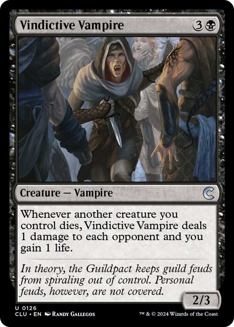 Vindictive Vampire [Ravnica: Clue Edition] | Gaming Infinity