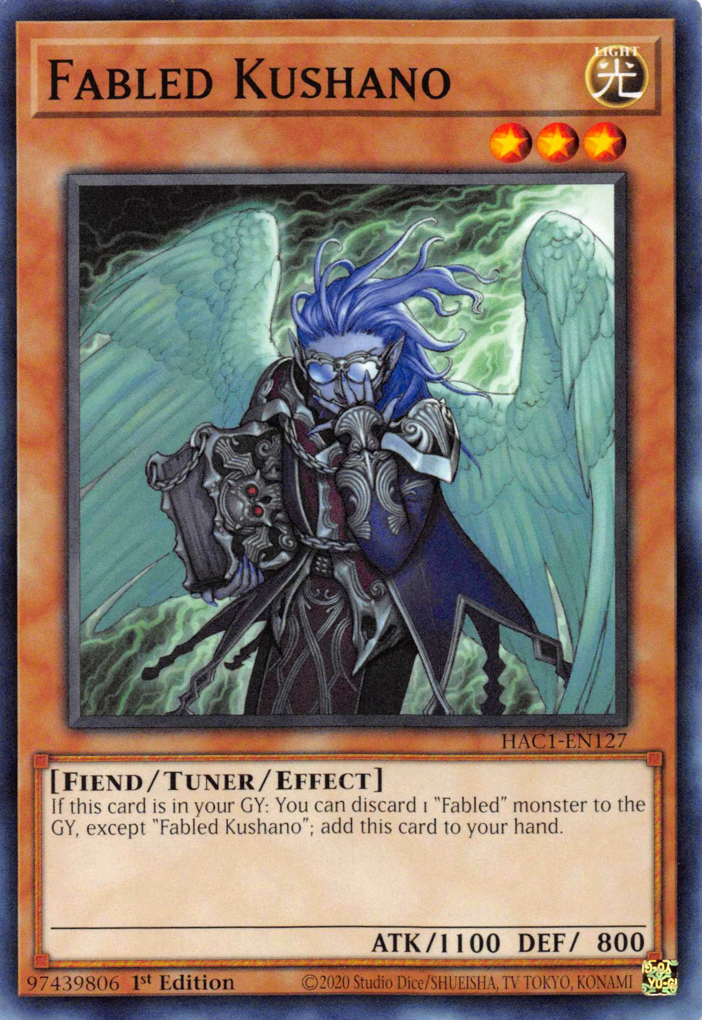 Fabled Kushano [HAC1-EN127] Common | Gaming Infinity