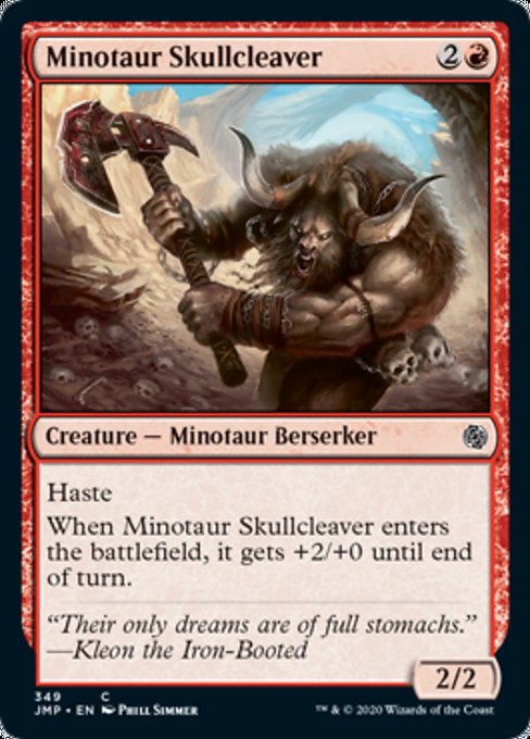 Minotaur Skullcleaver [Jumpstart] | Gaming Infinity