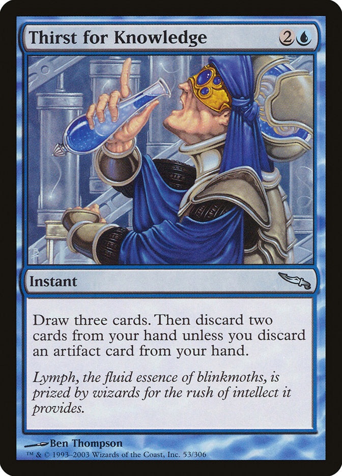 Thirst for Knowledge [Mirrodin] | Gaming Infinity