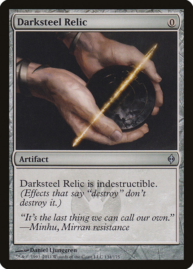 Darksteel Relic [New Phyrexia] | Gaming Infinity