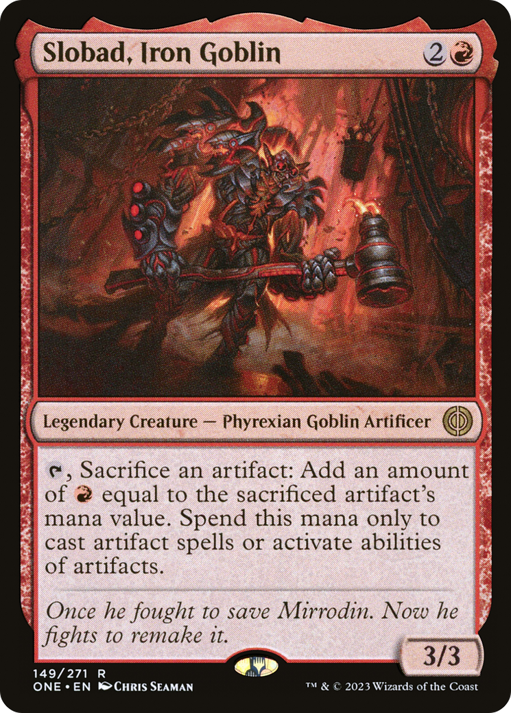 Slobad, Iron Goblin [Phyrexia: All Will Be One] | Gaming Infinity