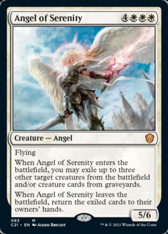 Angel of Serenity [Commander 2021] | Gaming Infinity