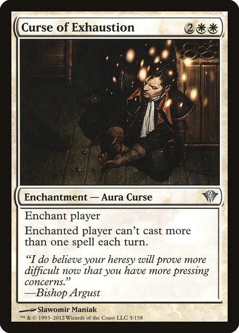 Curse of Exhaustion [Dark Ascension] | Gaming Infinity