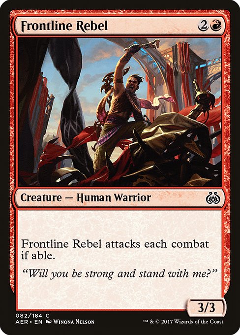 Frontline Rebel [Aether Revolt] | Gaming Infinity