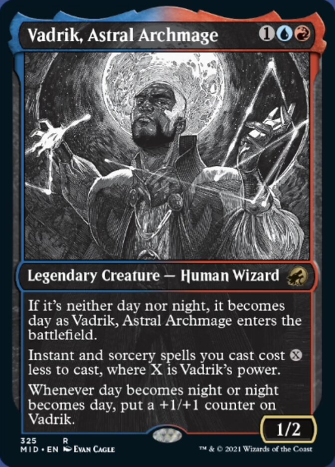 Vadrik, Astral Archmage (Showcase Eternal Night) [Innistrad: Midnight Hunt] | Gaming Infinity