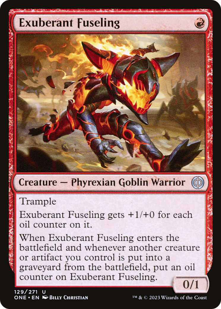 Exuberant Fuseling [Phyrexia: All Will Be One] | Gaming Infinity