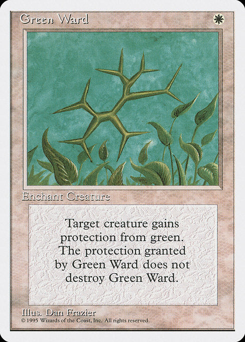 Green Ward [Fourth Edition] | Gaming Infinity