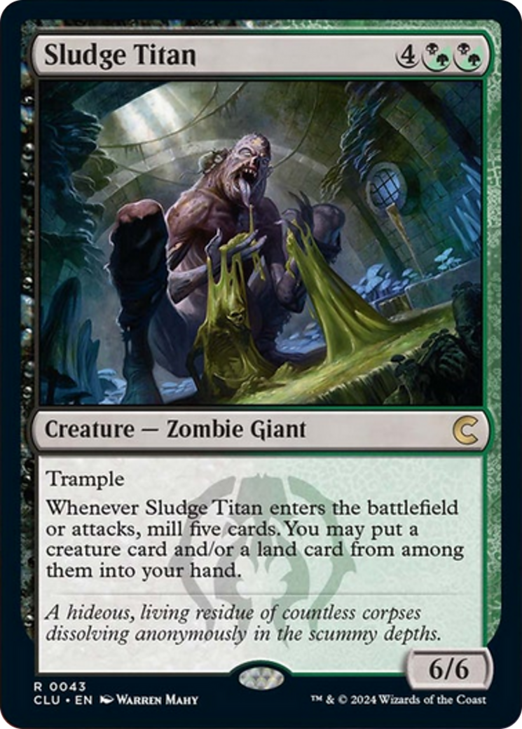 Sludge Titan [Ravnica: Clue Edition] | Gaming Infinity