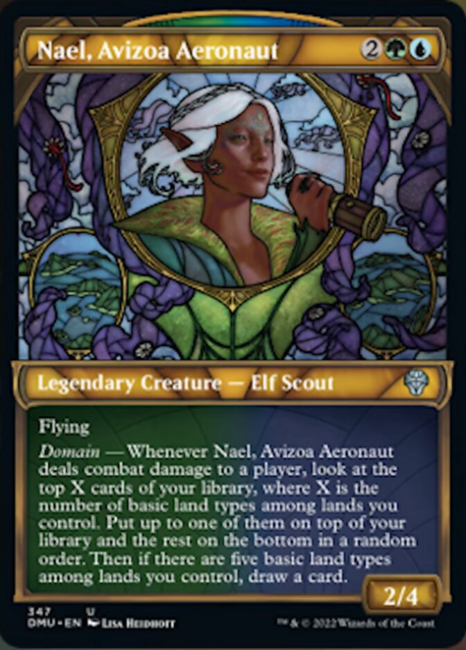 Nael, Avizoa Aeronaut (Showcase Textured) [Dominaria United] | Gaming Infinity