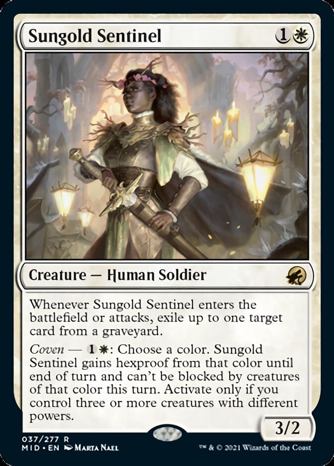 Sungold Sentinel [Innistrad: Midnight Hunt] | Gaming Infinity