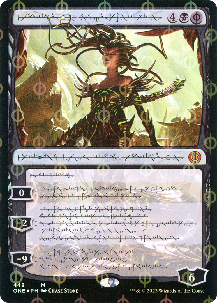 Vraska, Betrayal's Sting (Phyrexian Step-and-Compleat Foil) [Phyrexia: All Will Be One] | Gaming Infinity