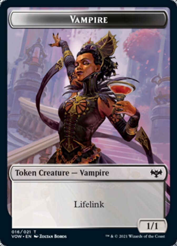 Vampire Token (016) [Innistrad: Crimson Vow Tokens] | Gaming Infinity