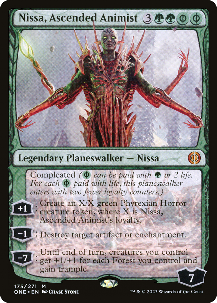 Nissa, Ascended Animist [Phyrexia: All Will Be One] | Gaming Infinity