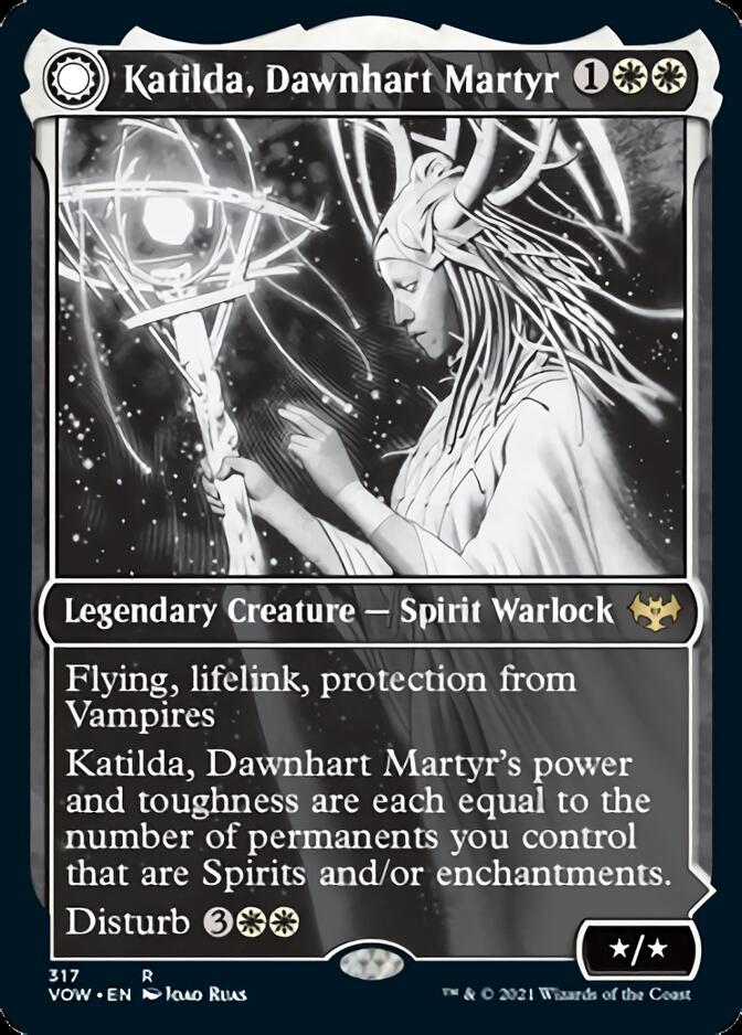 Katilda, Dawnhart Martyr // Katilda's Rising Dawn (Showcase Eternal Night) [Innistrad: Crimson Vow] | Gaming Infinity