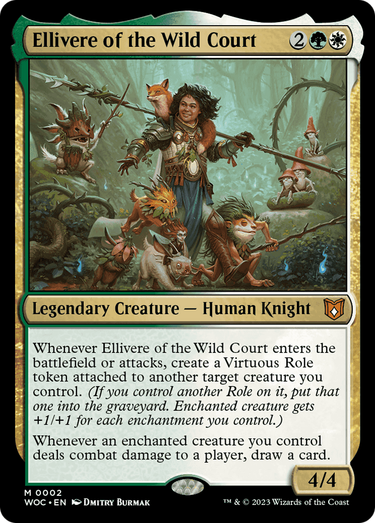 Ellivere of the Wild Court [Wilds of Eldraine Commander] | Gaming Infinity