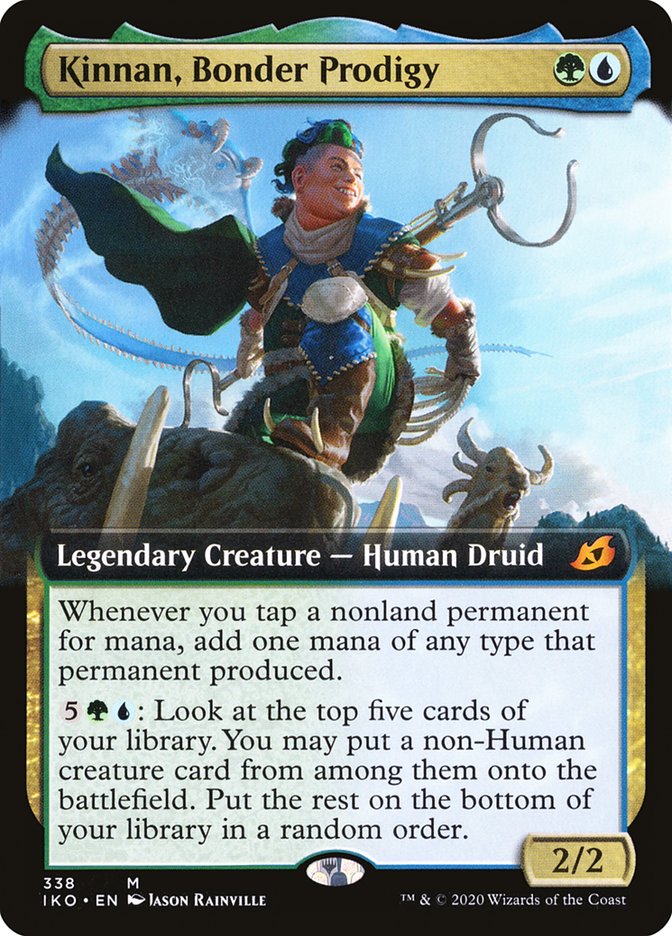 Kinnan, Bonder Prodigy (Extended Art) [Ikoria: Lair of Behemoths] | Gaming Infinity