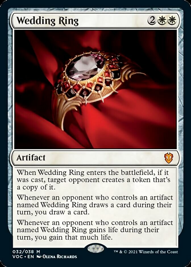 Wedding Ring [Innistrad: Crimson Vow Commander] | Gaming Infinity