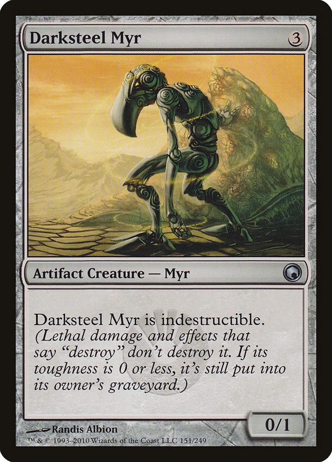 Darksteel Myr [Scars of Mirrodin] | Gaming Infinity