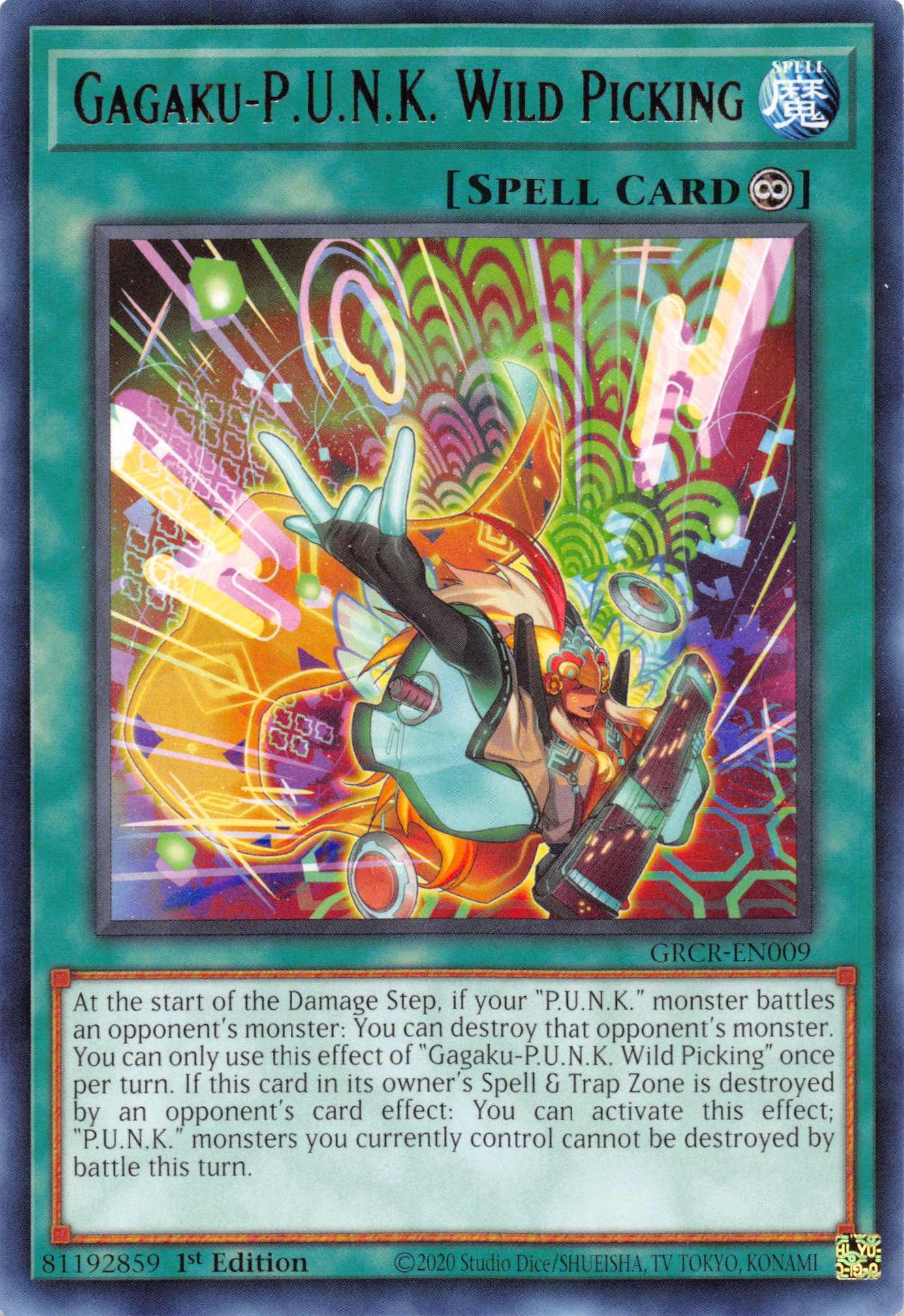 Gagaku-P.U.N.K. Wild Picking [GRCR-EN009] Rare | Gaming Infinity
