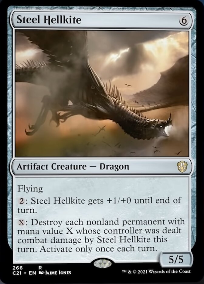 Steel Hellkite [Commander 2021] | Gaming Infinity